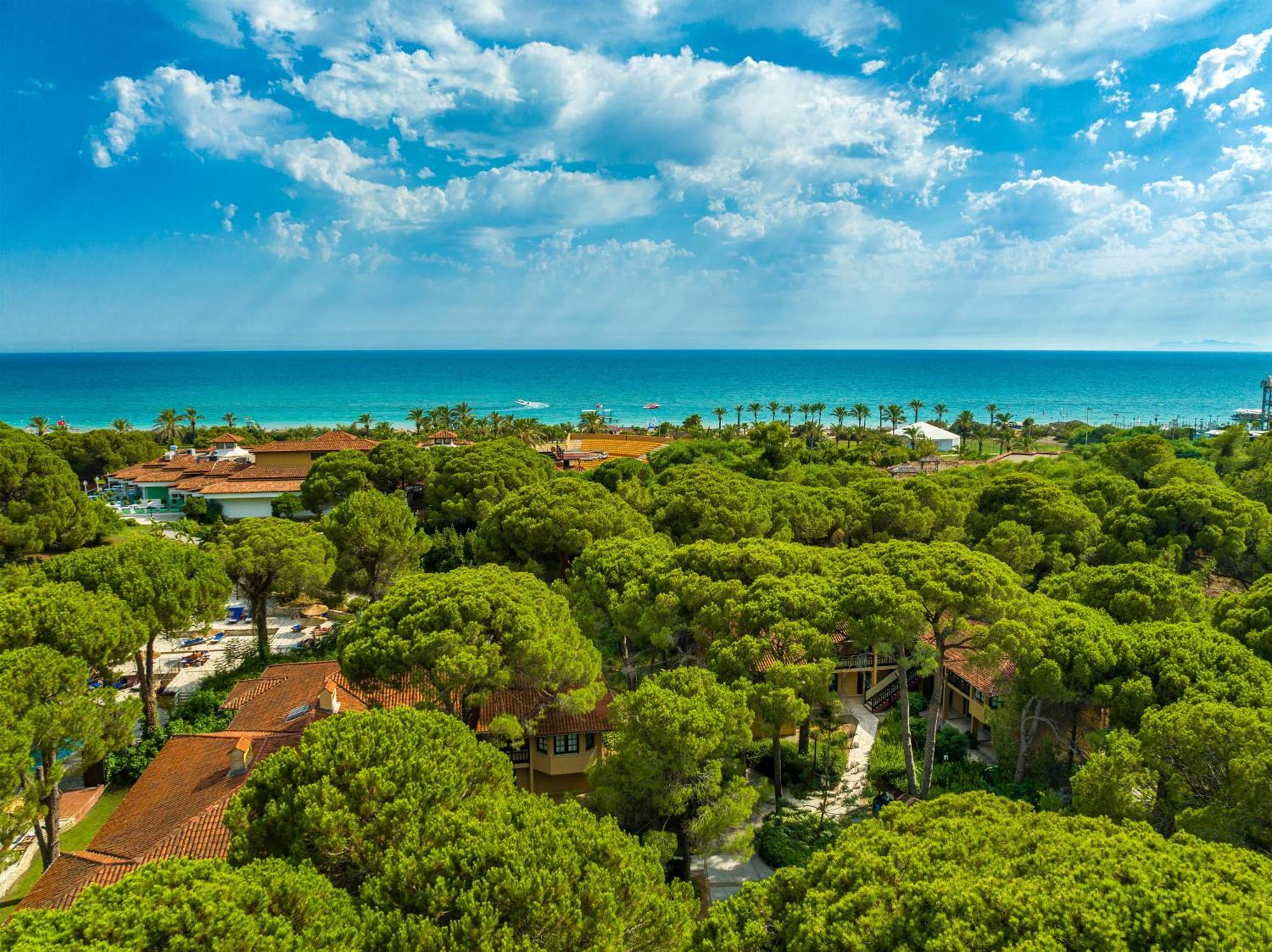Asteria Family Resort Belek Antalia Esterno foto View of the Mediterranean Sea from the top of the Torre del Tio Pepe