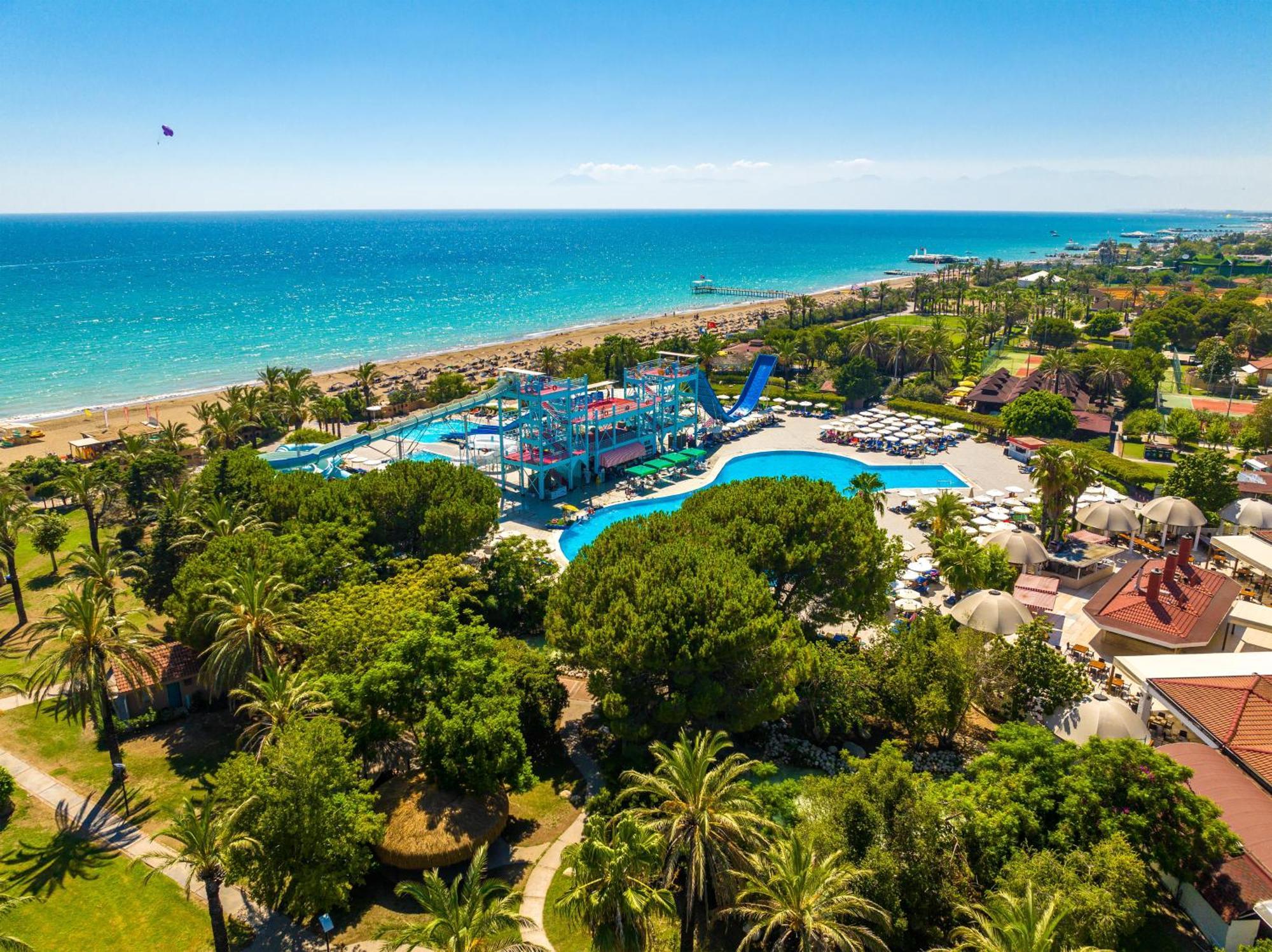 Asteria Family Resort Belek Antalia Esterno foto Aerial view of the resort